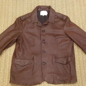 Frame Denim Mens Leather Jacket